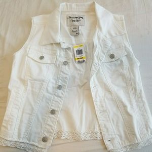 Brand New white vest jacket